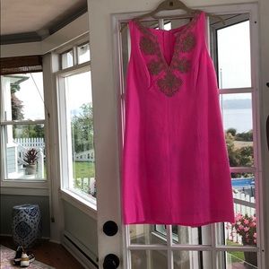 Lilly Pulitzer pink dress